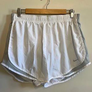 White Nike Dri-Fit Shorts Size XL